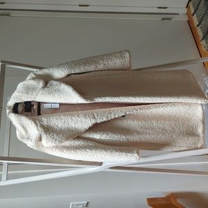 J. Crew Ivory Teddy Coat